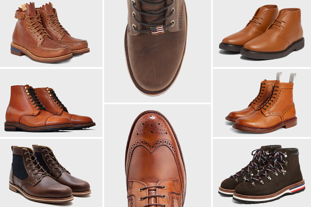 18 best brown leather boots for men | hiconsumption CEDLUBK