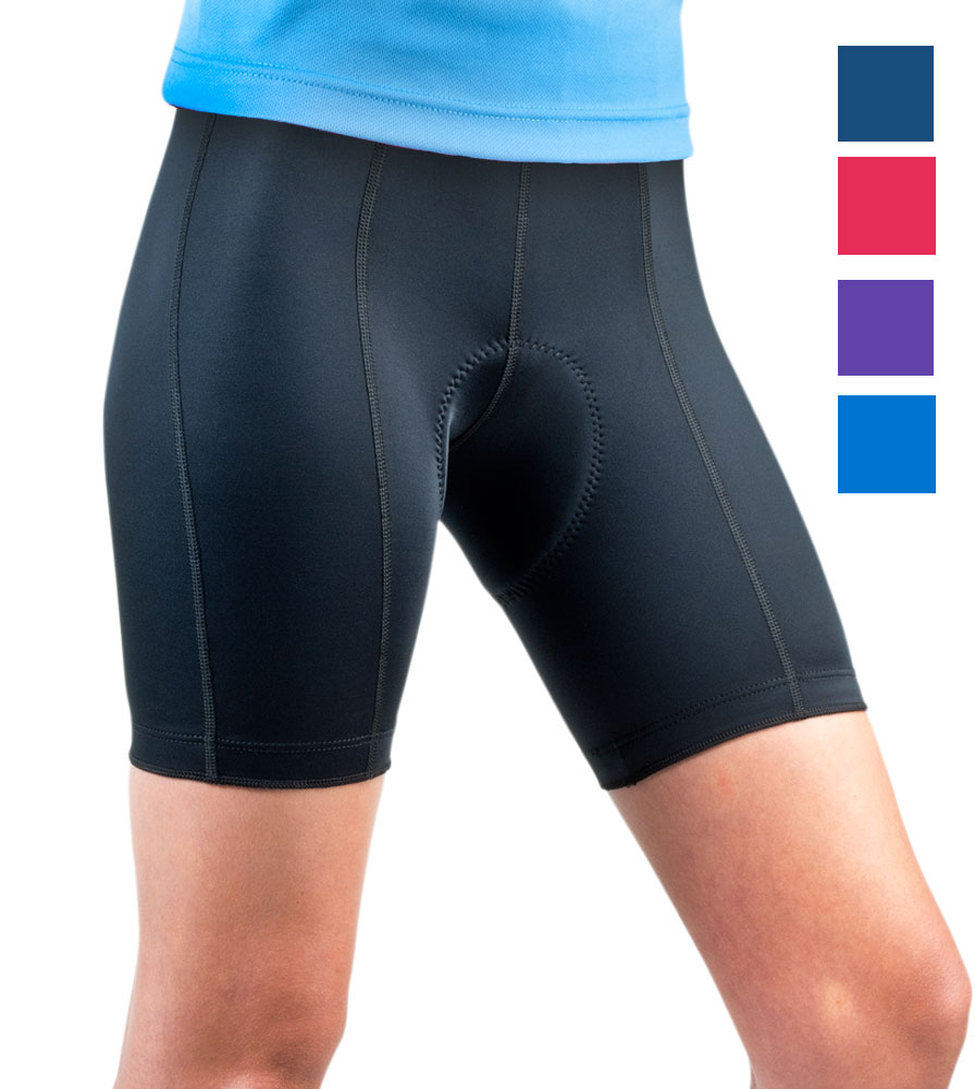 aero tech plus womens cycling pro padded bike shorts- anti chafe pad EBGFWBG