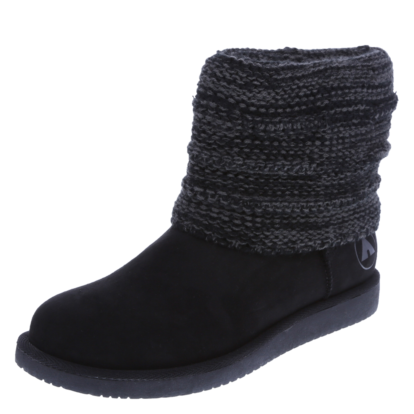 ankle boots for women womenu0027s naomi sweater cozy boot, black, hi-res ZEUFZXO