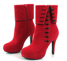 autumn and winter ladies boots soft leather half boots stiletto heels women  boots side XALCPQQ