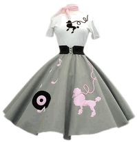 awesome poodle skirt outfits LWPTSWG