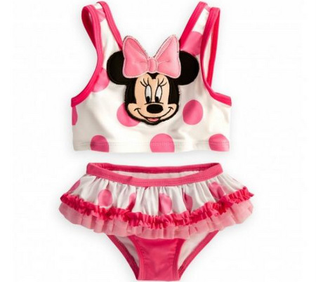 Baby Swimsuits minnie mouse two-piece swimsuit BBMEKJE