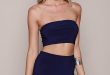 bandeau tops navy strapless bandeau top NYYAEWC