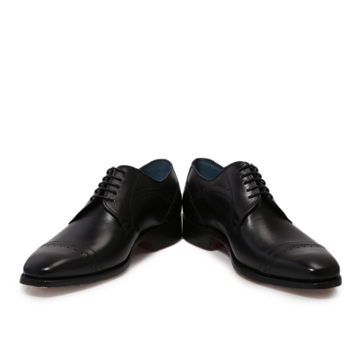 barker blake oxford black leather smart lace up mens formal shoes size 8 VSXXHPL