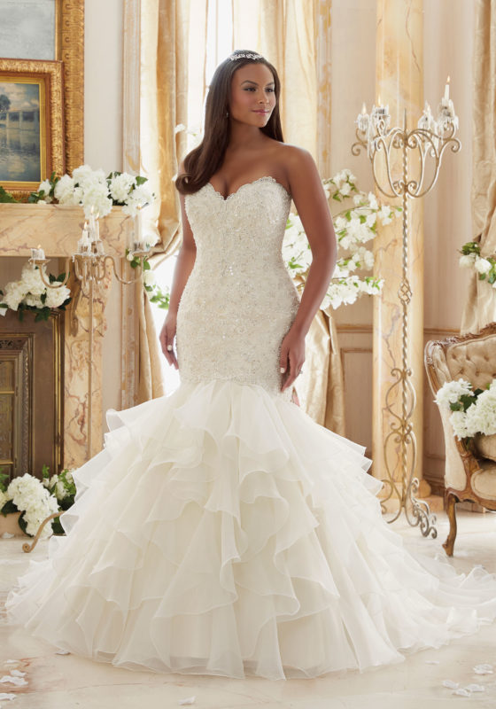 brides dresses julietta - plus size wedding dresses, wedding dresses u0026 bridal gowns  crystal beaded embroidered BAIOOKP
