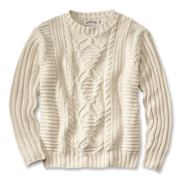 cable knit sweater cable-knit aran sweater UQVRWII