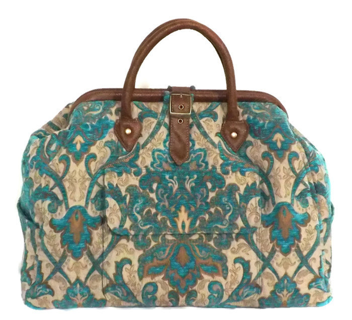 carpet bags mary poppins style large custom carpet bag / travel bag DCHGTJX
