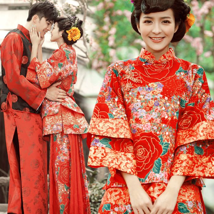 chinese wedding dress traditional chinese wedding costume promotion-shop for promotional . ZNAFJDI