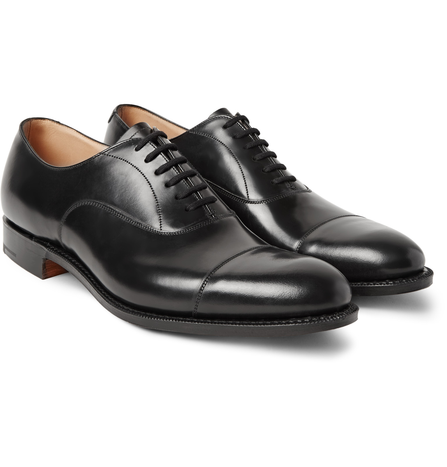 church shoes churchu0027sdubai polished-leather oxford shoes NHKSSOU