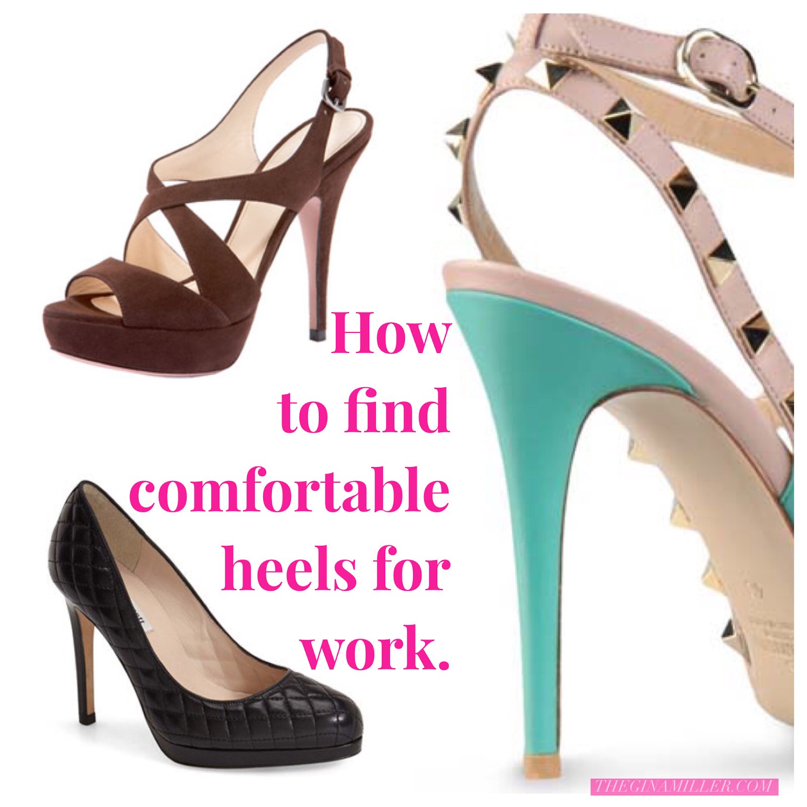 comfortable heels for work ETCVTAR