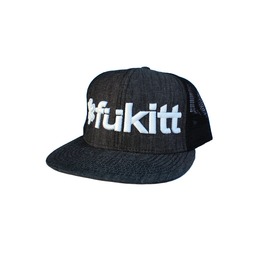 cool hats cool traditional fukitt black denim cap LSOPLVD