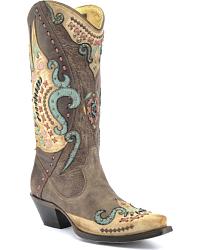 cowgirl boots womenu0027s vintage boots MCXCKAJ