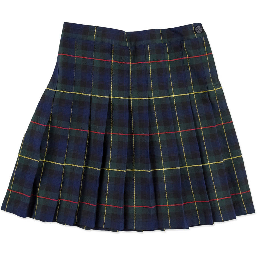george girlsu0027 school uniforms, parochial plaid skirt - walmart.com SDRNFDD