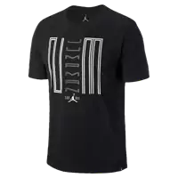 jordan t shirts jordan retro 11 jumpman 23 t-shirt - menu0027s - black / white RKVQGRO