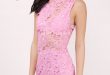 lace dresses sweet fantasy pink lace bodycon dress RLAZVUQ