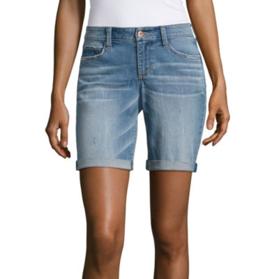 low rise bermuda shorts shorts for women - jcpenney IOPLTGY