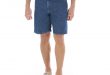 mens denim shorts wrangler - big menu0027s 5-pocket denim shorts - walmart.com CNKSHXA