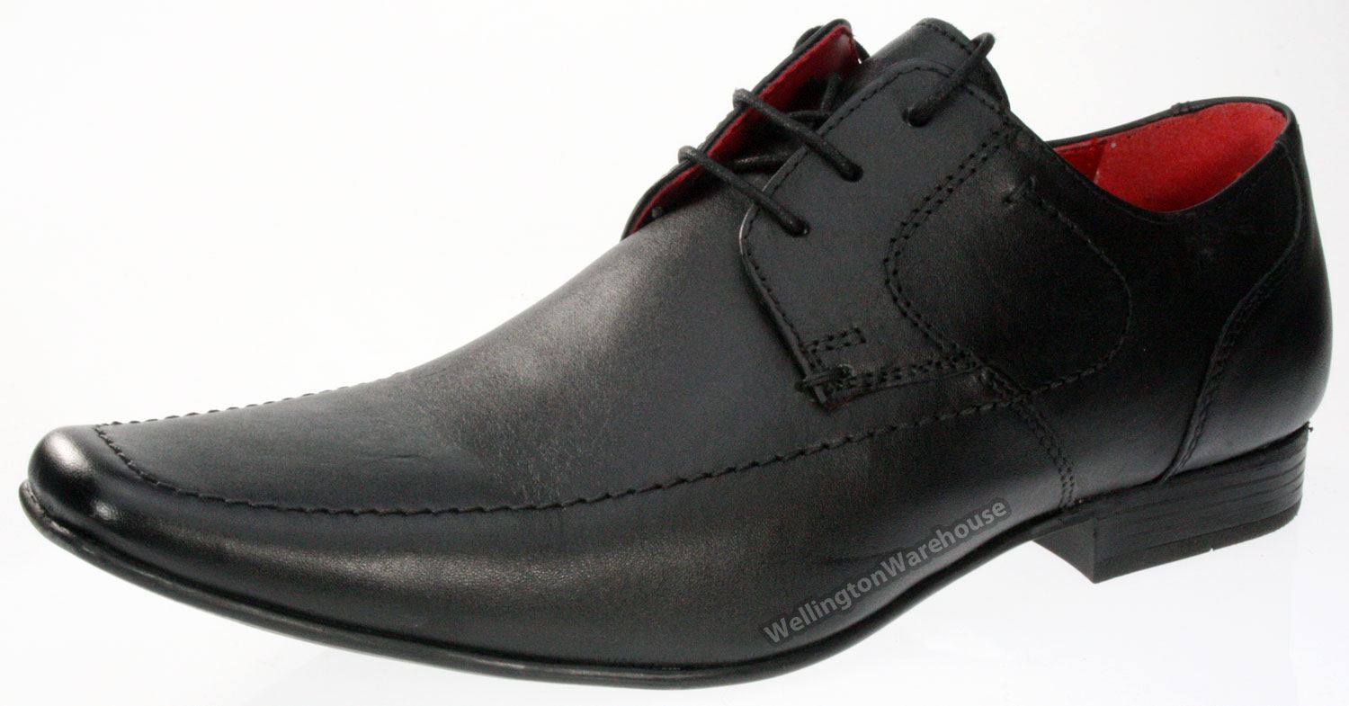 mens formal shoes black-real-leather-mens-casual-formal-shoes-clearance- NFEZCXC