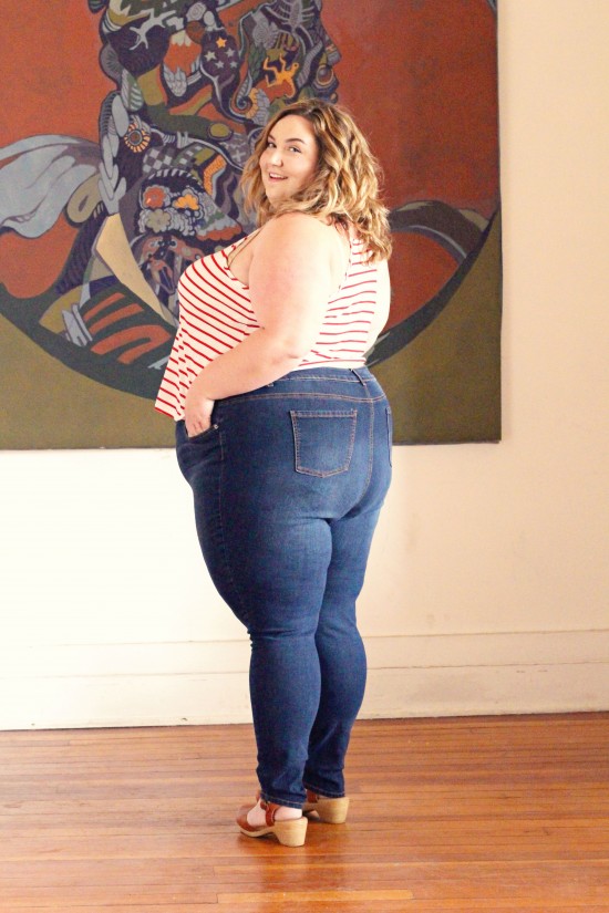 my favorite plus size jeans // fatgirlflow.com RXQUKWA