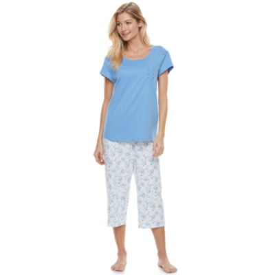 pajamas for women womenu0027s croft u0026 barrow® pajamas: momu0027s day short sleeve top ... VXTHZOG