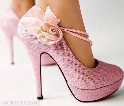 pink shoes OARXYZS