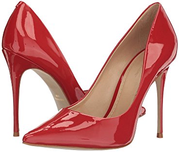 red pumps luxury view more like this massimo matteo - pointy toe pump 17 QWNHAFO