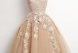 vintage prom dresses lovely short champagne tulle homeco. vintage prom dresseslace ... LICNGND