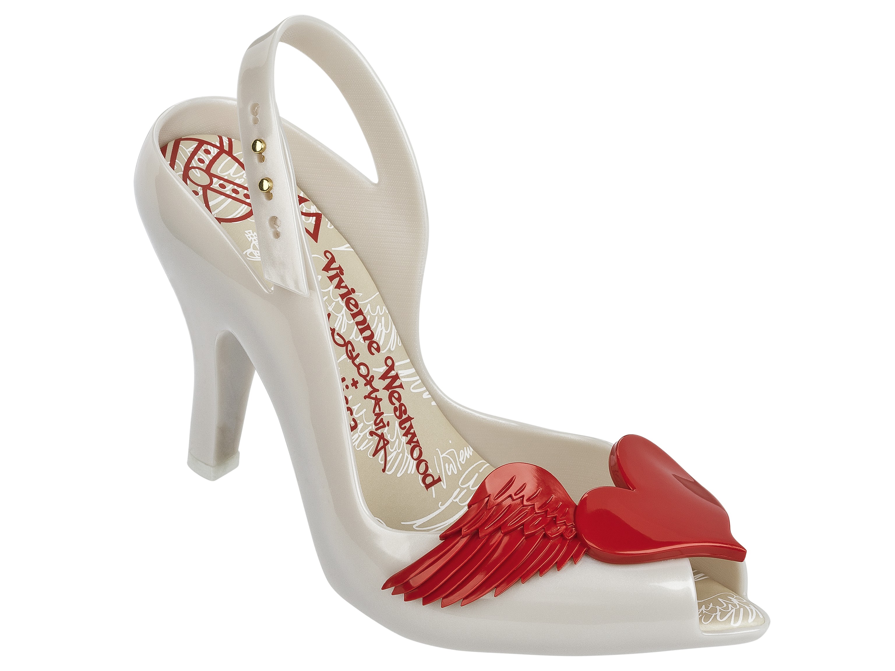 vivienne westwood shoes vw lady dragon 16 pearl red cherub | vivienne westwood + melissa shoes | FZIAUYS