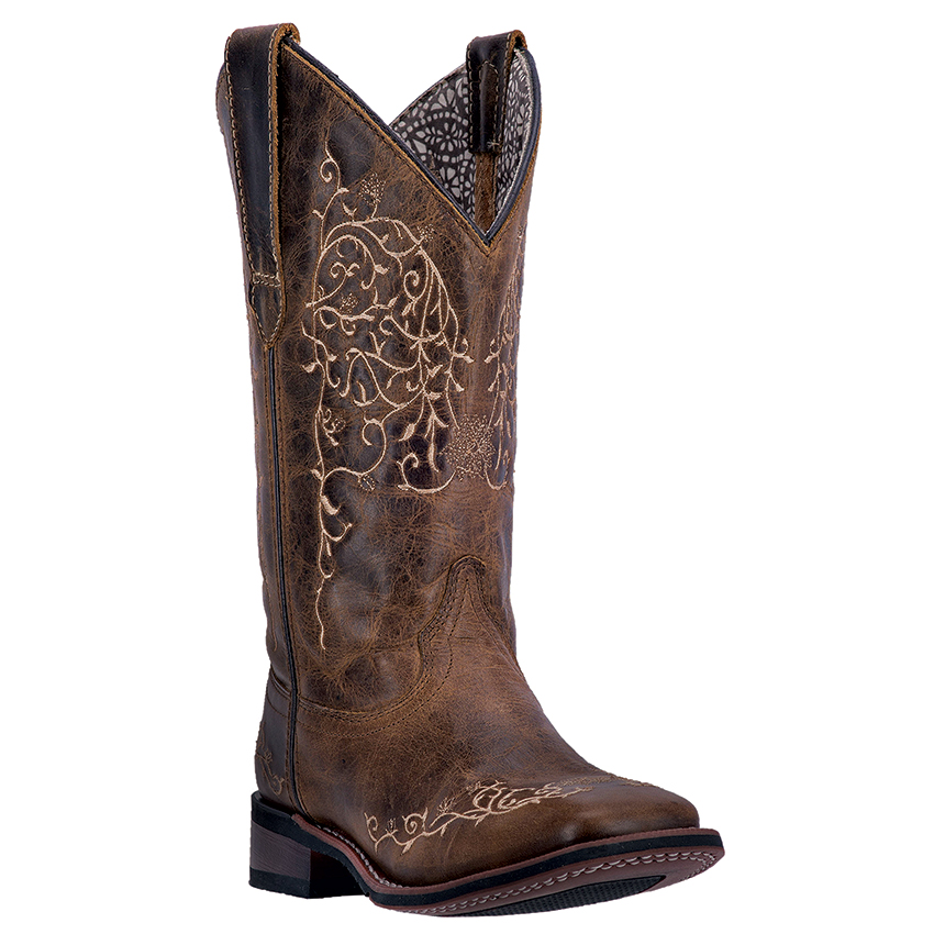 women cowboy boots laredo womenu0027s cowboy approved embroidered western boots MNPXFJM