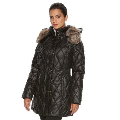 womenu0027s apt. 9® hooded quilted puffer jacket TLDSCZG
