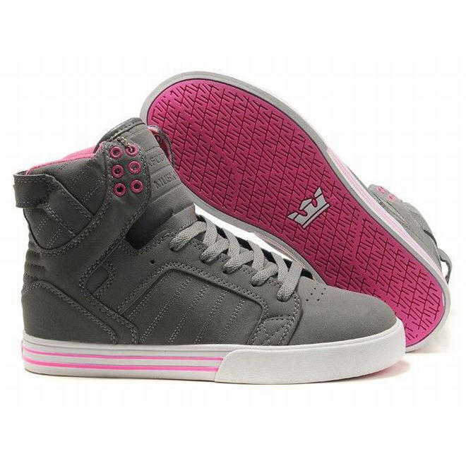 womens high top sneakers high top sneakers for girls | supra skytop high top pink grey suede for IWPZTUF