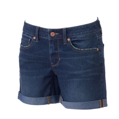 womens shorts womenu0027s sonoma goods for life™ jean boyfriend shorts UVLFIUM