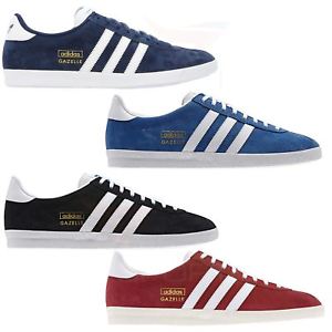 adidas gazelles image is loading adidas-gazelle-og-trainers-sneakers-originals-suede-red- DNZNZWM