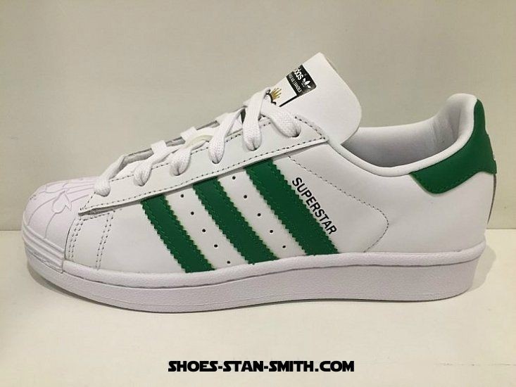 adidas originals superstar ... cheap mens adidas original superstar nigo bear leather trainers  white/green adidas VZODXNT