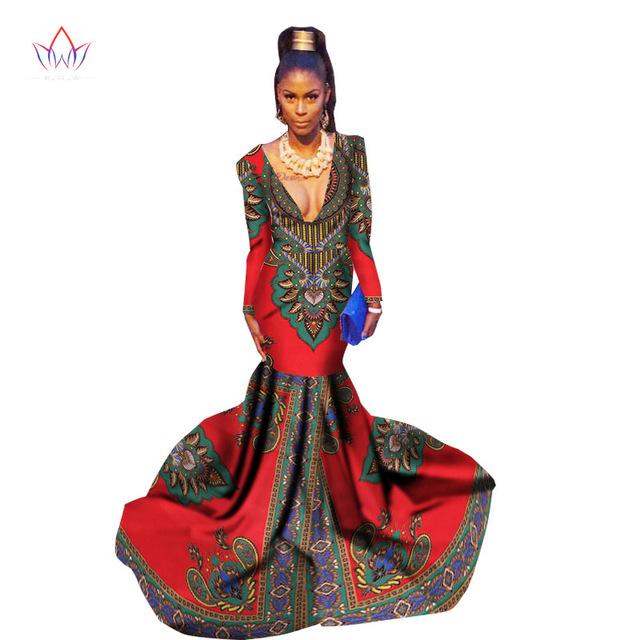 African Style Dresses ... african long dress for women,african prow gown, africa print mermaid  dress, africa ... XRQHNTY