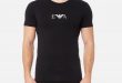 Armani T shirts emporio armani menu0027s 2 pack cotton stretch crew neck t-shirt - nero: image YYQNMJC