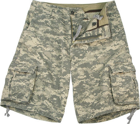 Army Shorts 2520 vintage army digital camo infantry utility shorts FUZXWFD