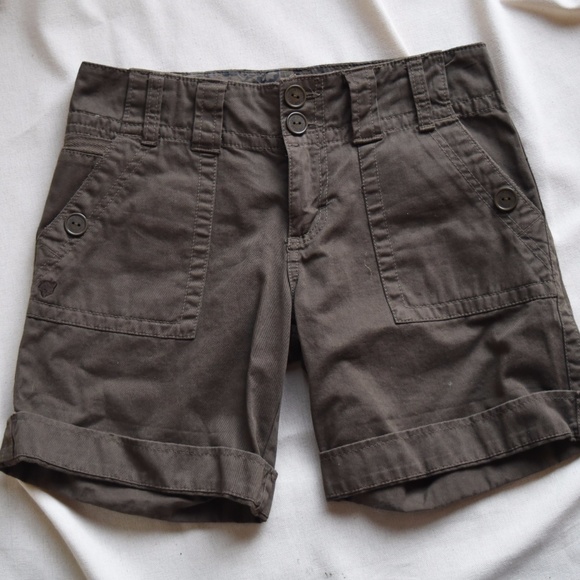Army Shorts sanctuary los angeles army short with embroidery VLBDGNR