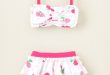 baby girl swimsuits baby girl swimwear cherry bow bikini swimsuit ($7.99) ❤ liked on polyvore JEYRKPN