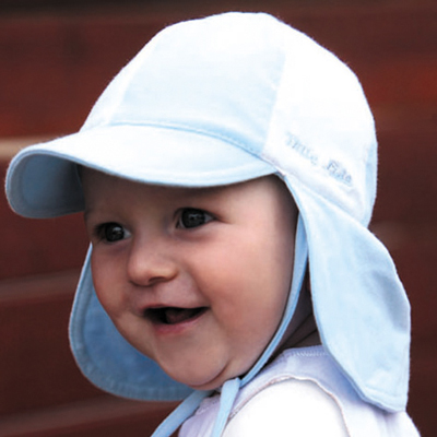 baby sun hats sun hat - baby hat - soft baby legionnaires - blue/white upf50+ excellent  protection ITUVIZE
