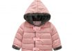 baby winter coats 90 120cm pointy hat baby girls winter jackets and coats hooded red baby  outerwear ZPVEUDP