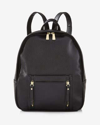 black bags faux leather backpack | express XTQEMBV