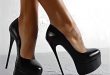 black high heel shoes photo show. platform high heel shoes ... CIPIFHJ