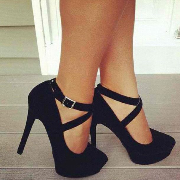 black high heel shoes quirkin.com black high heels (12) #cuteshoes QBXLFHH