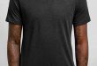 Black Shirts charcoal triblend crew - blank menu0027s t-shirt RCYHYZD