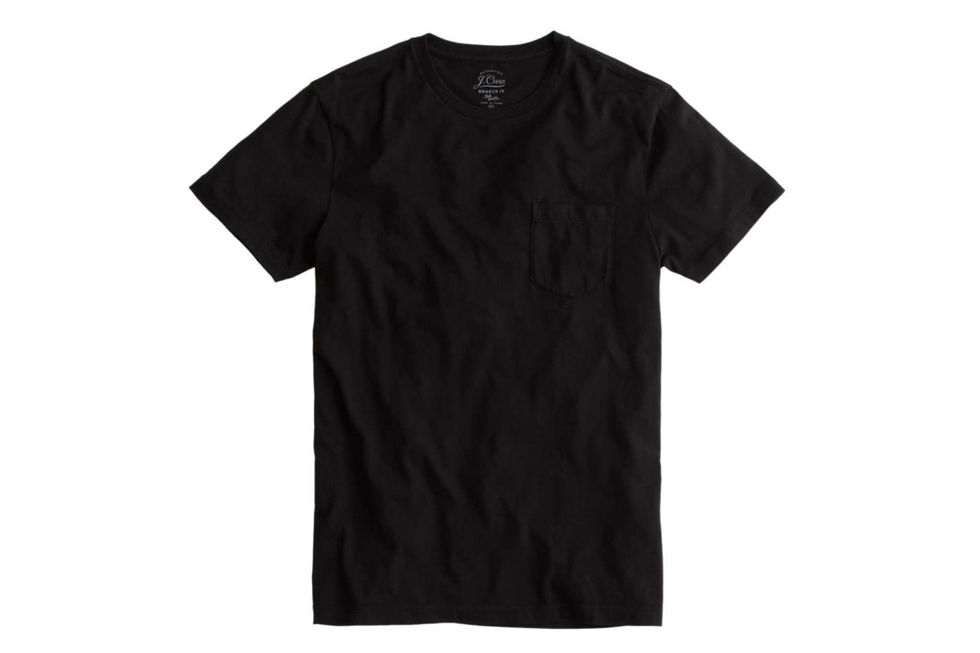 Black Shirts slim broken-in pocket t-shirt ADHZUDX