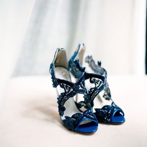 blue wedding shoes JTUQKDY