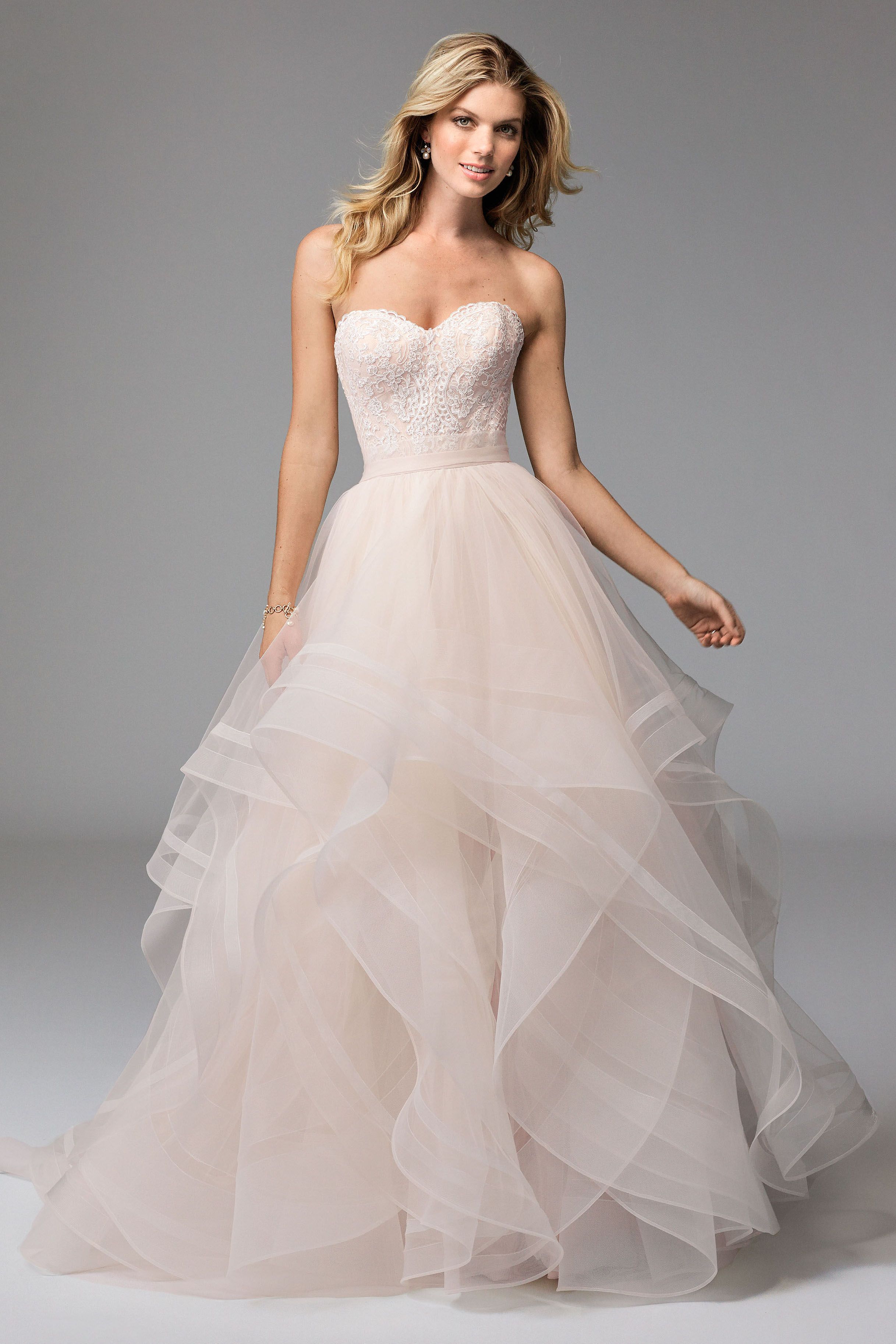 Blush Wedding Dresses @watterswtoo wtoo style 17118 lula corset u0026 effie skirt blush bridal  separates. GLIAZMO