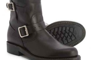 boots women chippewa 7u201d raynard original engineer boots - leather (for women) in black  whirl IQIUZFZ