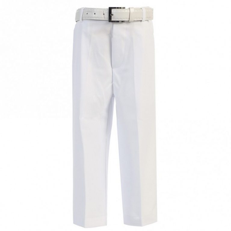 little boys white pants